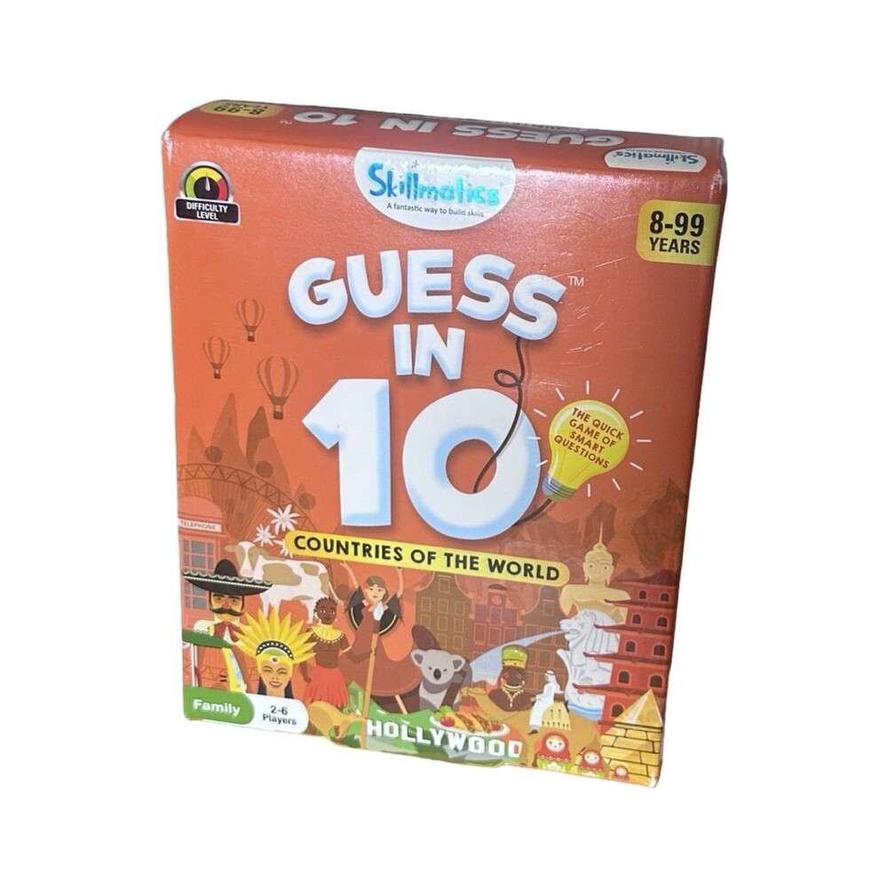 Skillmatics Guess in 10 Countries of the World Game